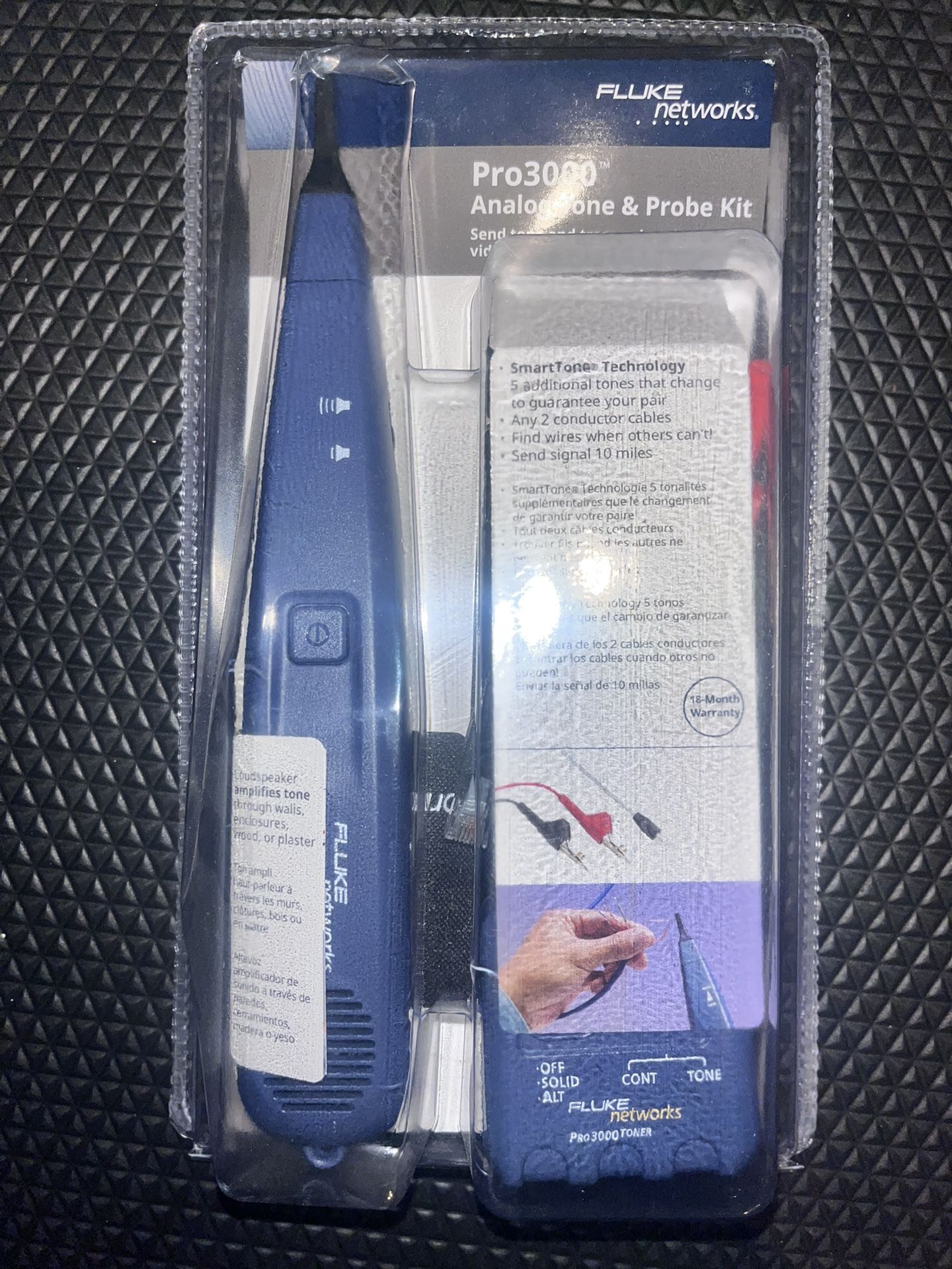 Fluke Networks Pro3000 Analog Tone & Probe Kit