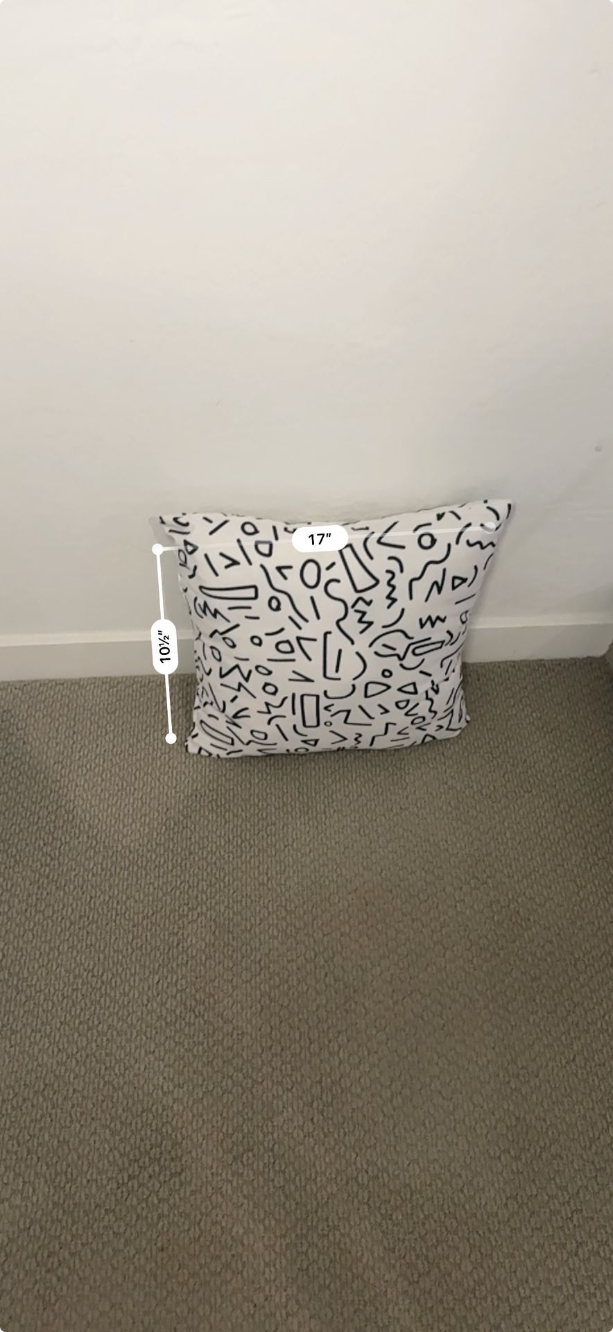 Patterned Couch Pillow