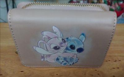 New Disney's Loungefly Stitch & Angel ladies wallet