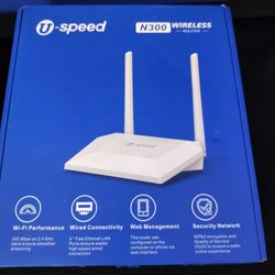 U Speed N-300 Wireless Router 