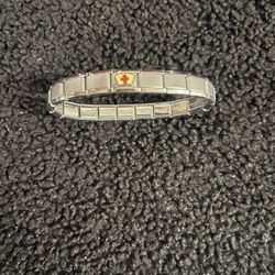 Stretch Link Charm Bracelet