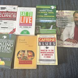 Natural Health & Healing Book Bundle – Detox, Fasting, and Nutritional Truths