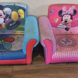 Mickey And Minnie Chairs