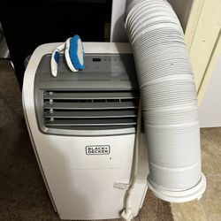 Black Decker Portable AC With Remote 