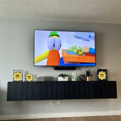 Wall Mounted TV Stand - Floating TV Stand 