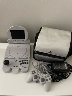 Playstation One System lcd Screen Bundle