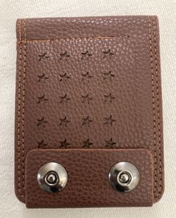 Mens Leather Foldable Pocket Wallet