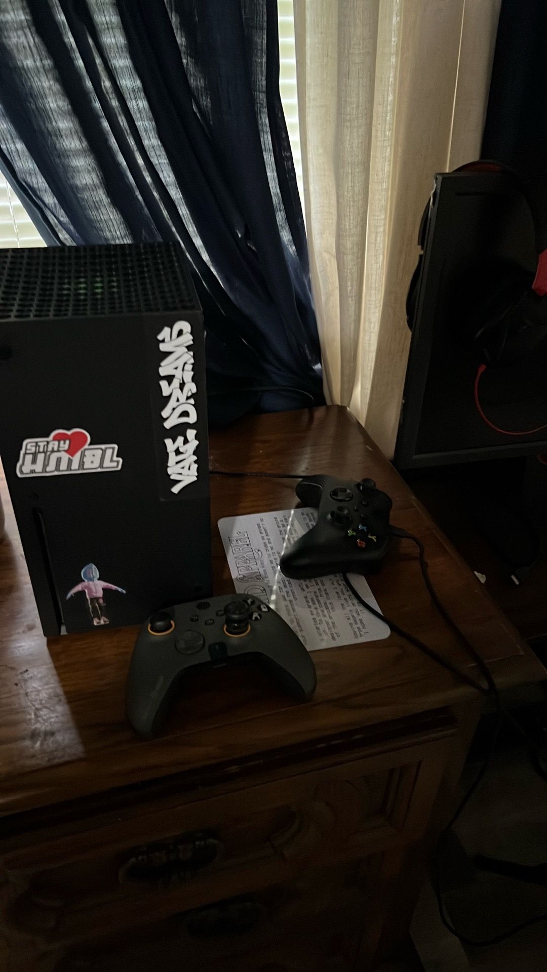 Selling Xbox series x 1tb, comes with benq gaming monitor one scuff controller & one regular controller