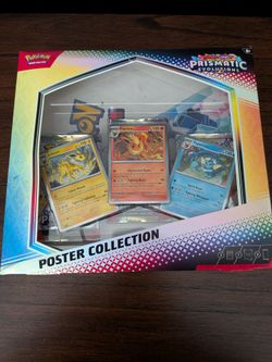 Pokemon Scarlet & Violet 8.5 Prismatic Evolutions Poster Collection