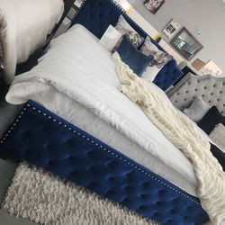 💙 BLUE BED FRAME SALE 💙