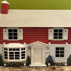Vintage Marx Dollhouse With Furniture