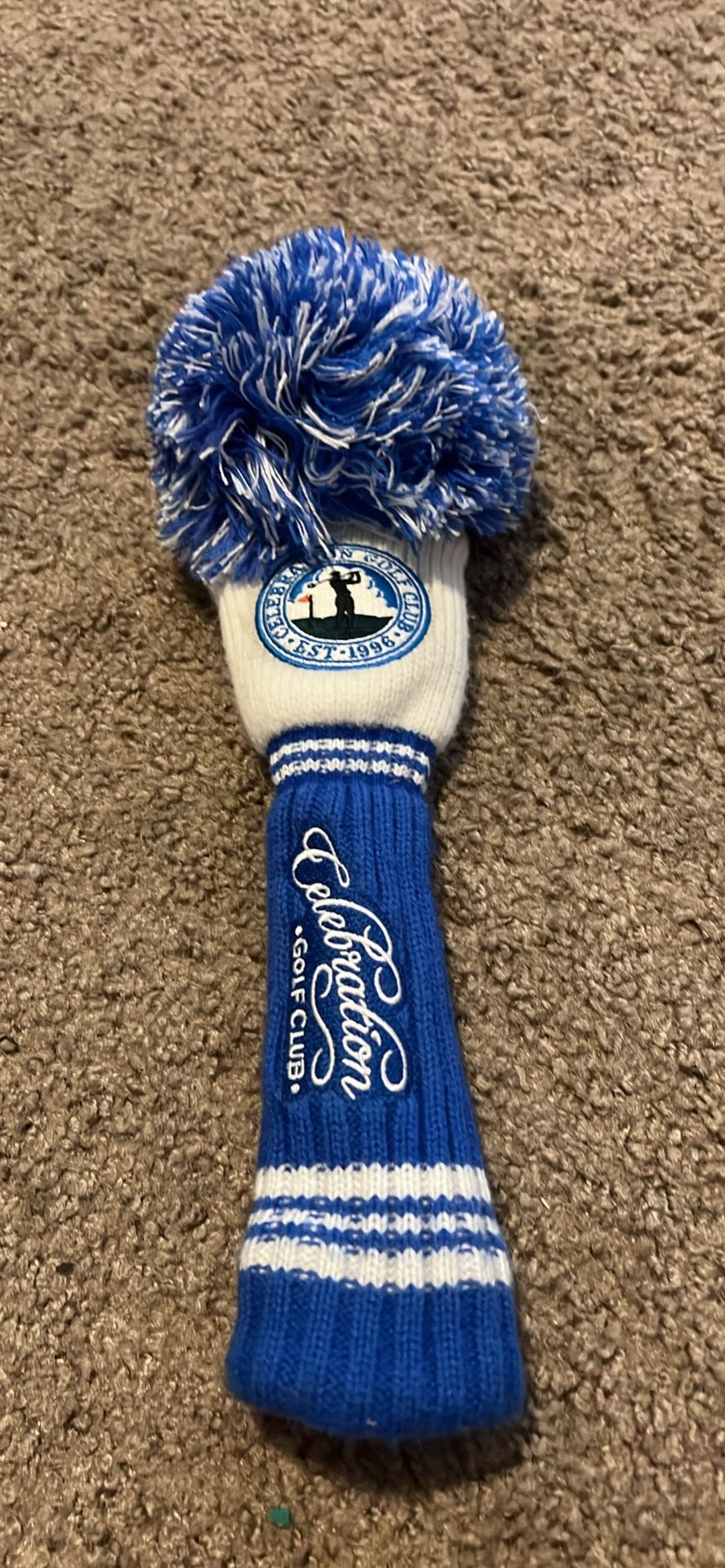 Celebration Golf Club knit headcover new