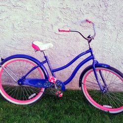 Women's Huffy 26" Beach Cruiser Bike Bicicleta 