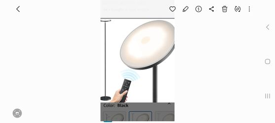 Remote Control LED floor Lamp 