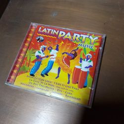 Latin Party Music CD Album