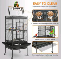 Parrot cage
