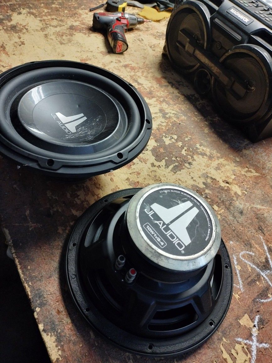10" JL Audio Woofers