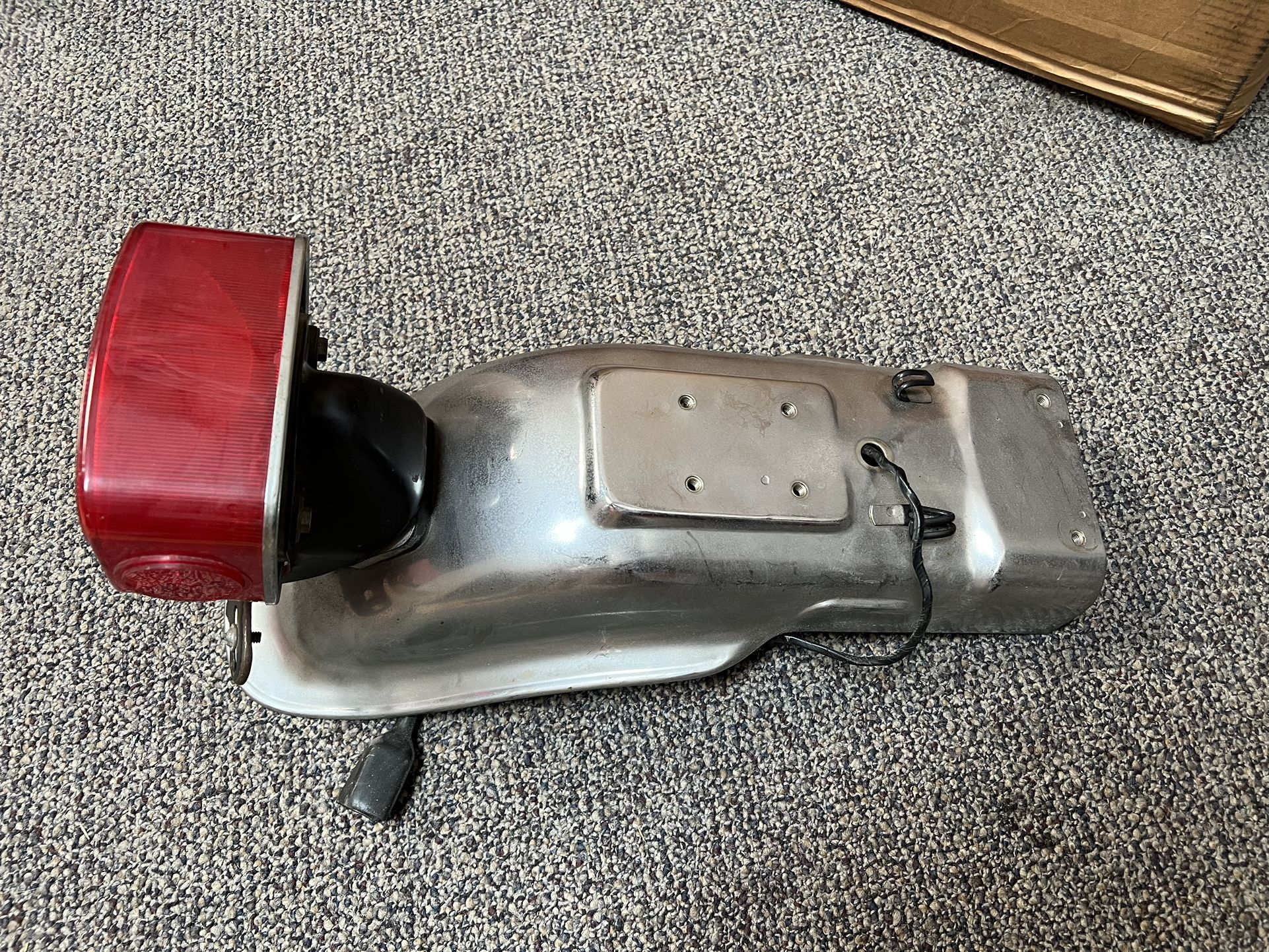Kawasaki KZ900/Z1 Tail Light And Fender