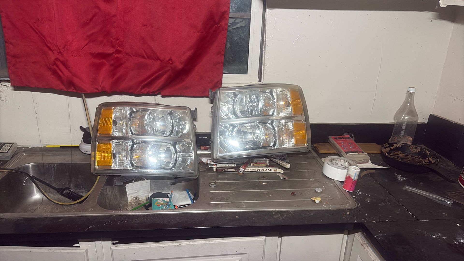 2013 Chevy Silverado Front Headlights