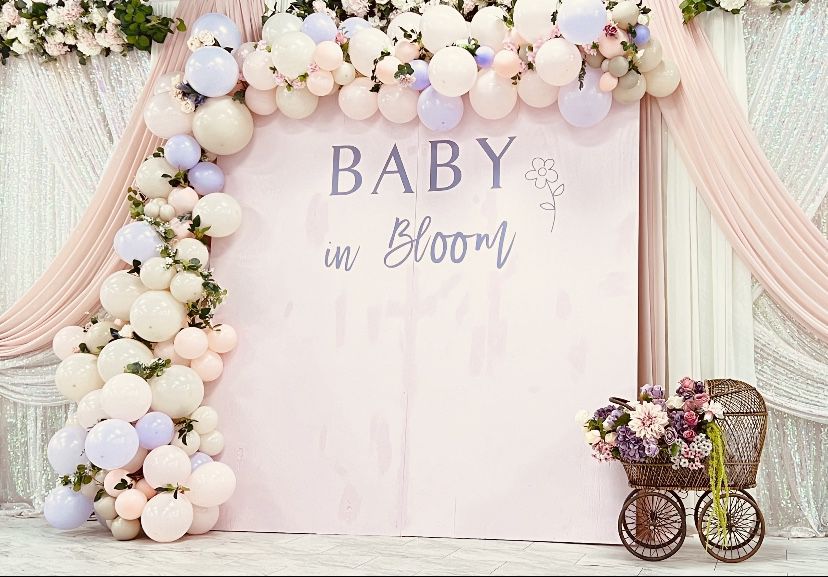 Baby In Bloom Decor 
