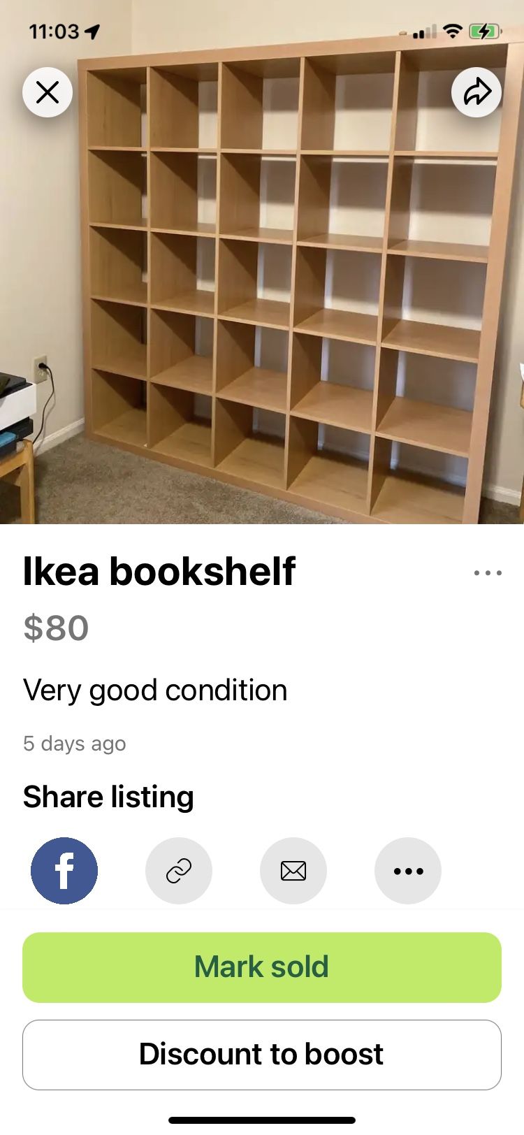 Ikea Bookshelf