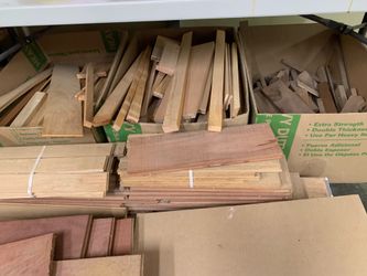 Great selection of small wood