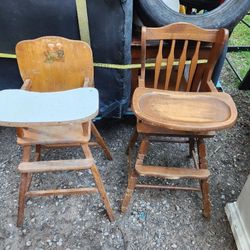 Antique Highchairs 