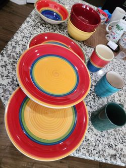 Plates And Coffee Mugs