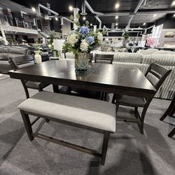 6 PC DINING TABLE