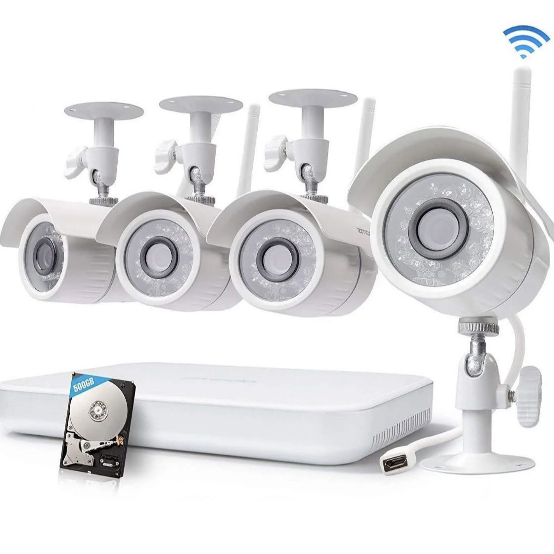 New Wireless Home Security Cameras System - 1080p 8CH HDMI NVR