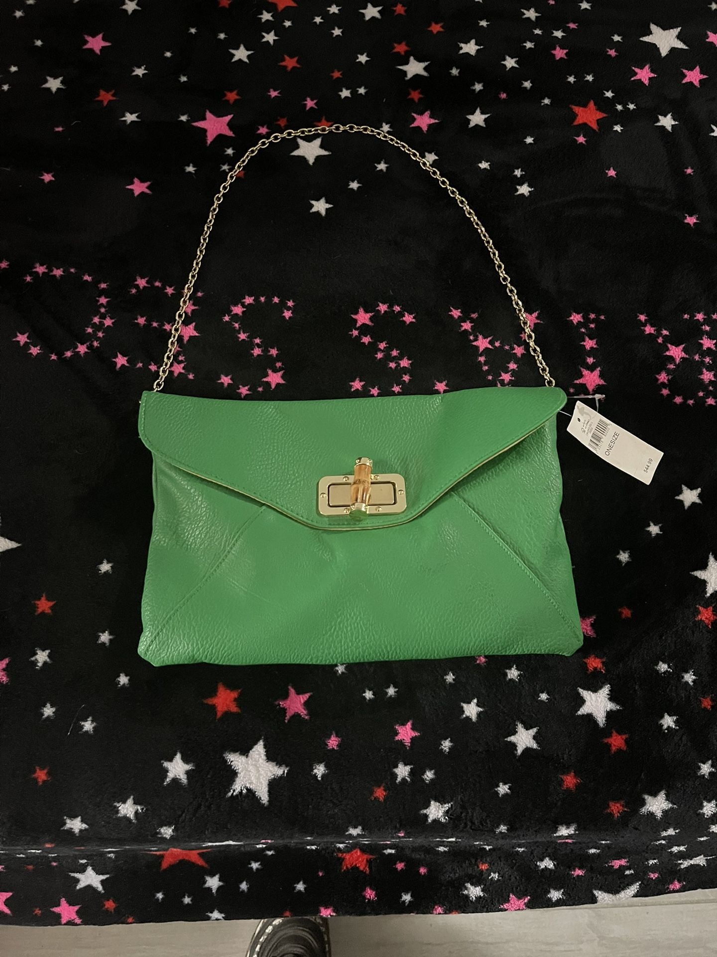 Banana Republic Green Purse 