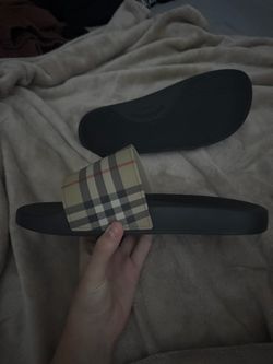 Burberry slides