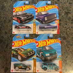 Hot Wheels Dollar General Exclusive Set Of 4