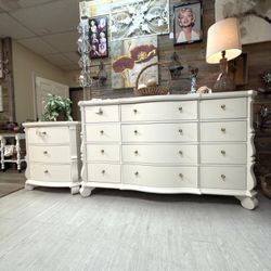 Refinished Lexington Dresser And Ingle Nightstand Available at Do Over Decor in Jensen Beach 