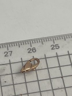 18K Rose Gold Clasp 