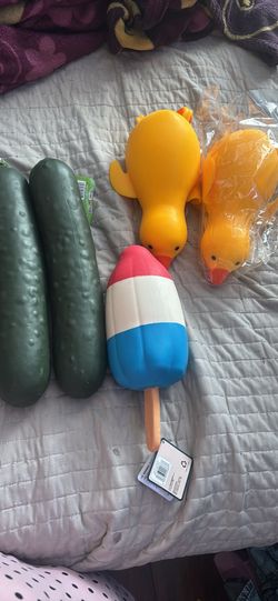 Squishy Toys - Pickles, Popsicle, Ducks