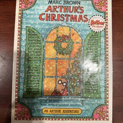 Arthur’s Christmas Children’s Book By Marc brown 