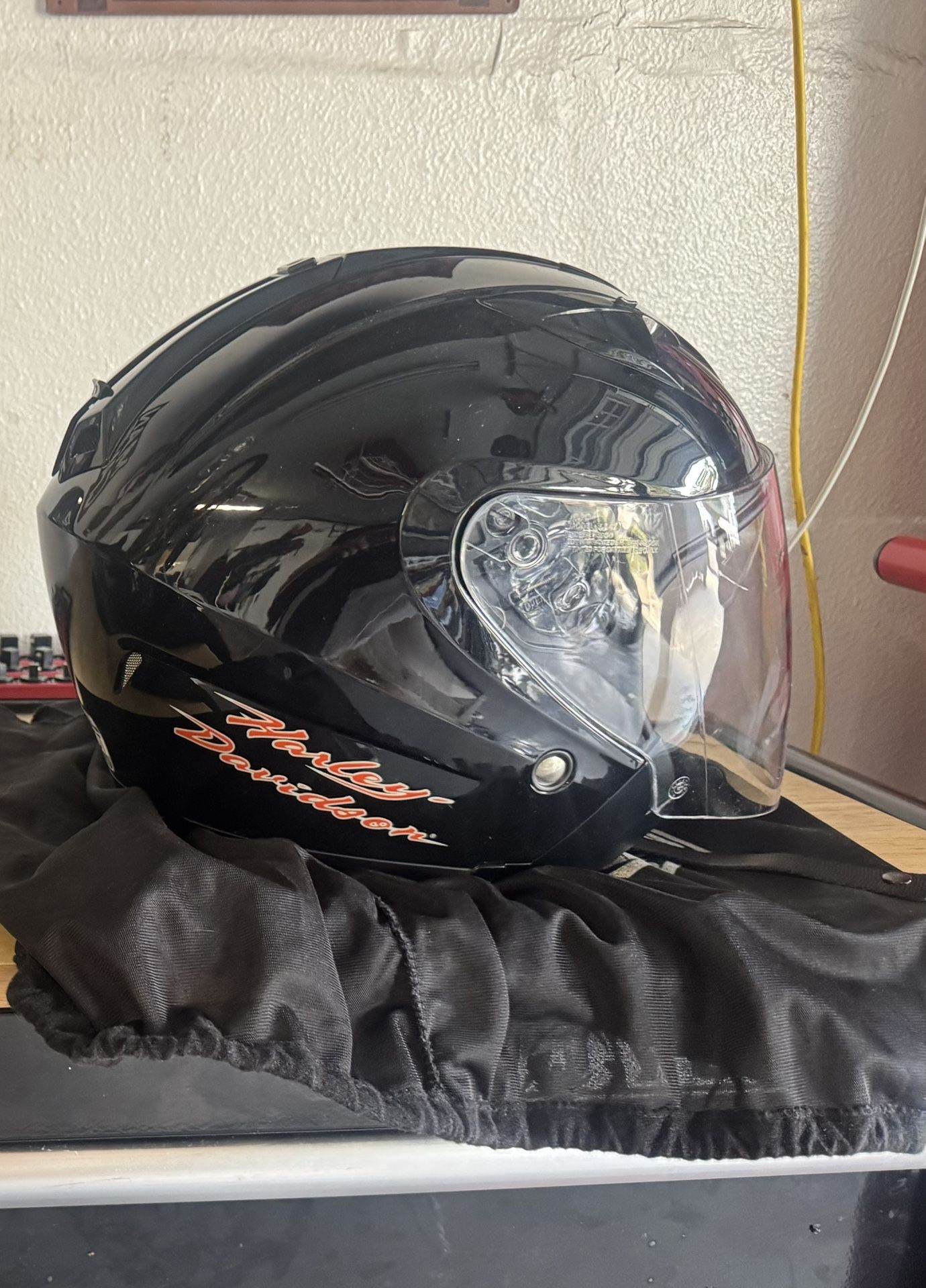 Harley Davidson, Half Faced Helmet Size M