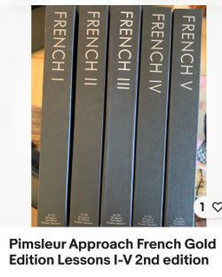 Pimsleur Gold French series