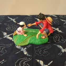 Luffy And Momonosuke Figurine 