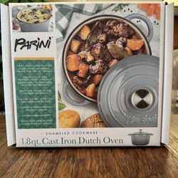 1.8 qt Cast Iron Dutch Oven by Parini