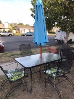 Patio Set 6 Pcs 
