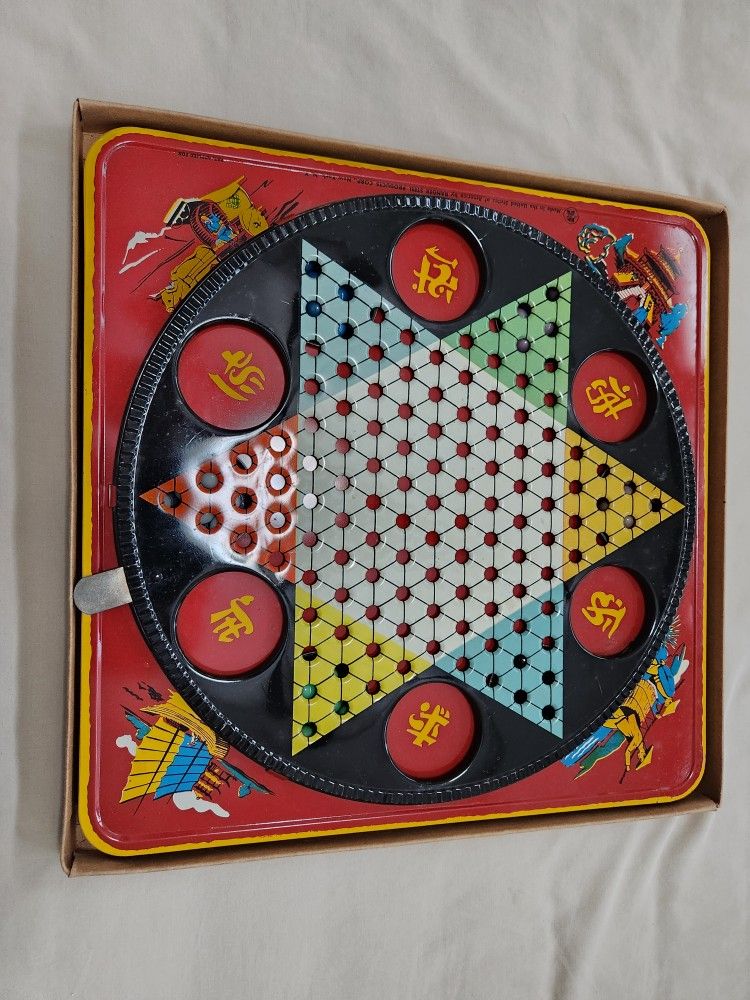 Vintage Chinese Checker Game