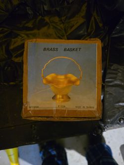 Brass Basket