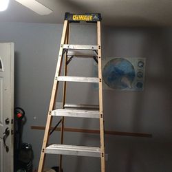 DeWALT 8ft fiberglass ladder