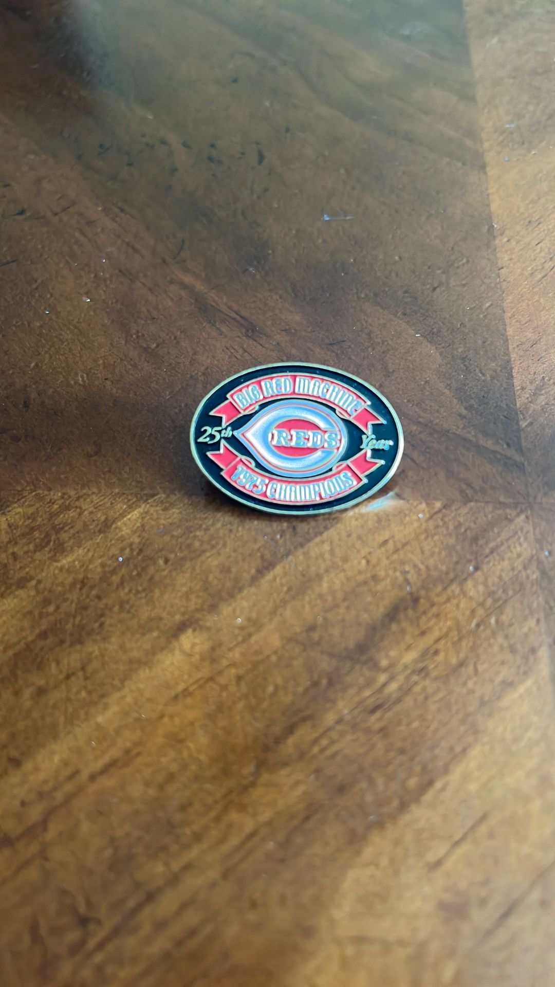2000 25 Year Big Red Machine Champions commemorative pin