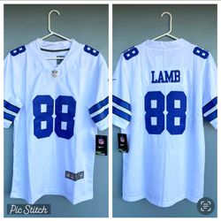 Dallas Cowboys CeeDee Lamb Jersey S M L XL XXL