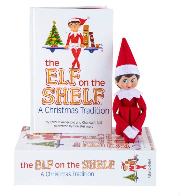 Elf On The Shelf Girl With Blue Eyes
