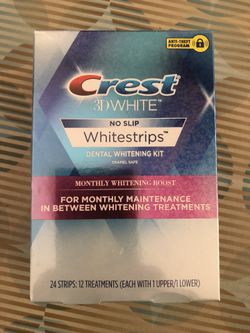 Crest 3D whitestrips