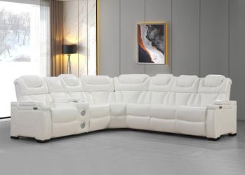 3 PCS Power white sectional ✨🤍